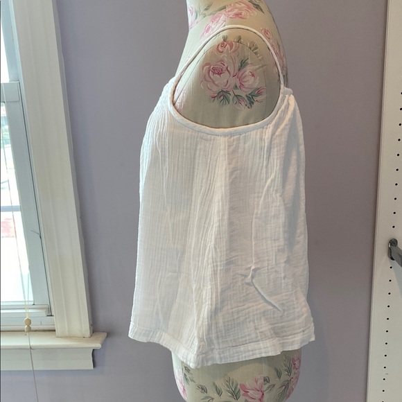 GAP Kids White Tank Top with Spaghetti Straps - Picture 5 of 8